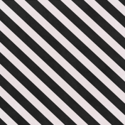 Snow & Snuggles- Black Stripes Paper