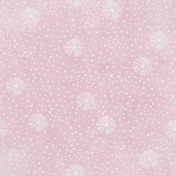 Snow & Snuggles- Pink Snow Paper