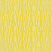 April Showers – Yellow Geometric Paper