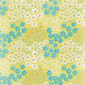 April Showers – Yellow Floral Paper