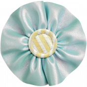 April Showers Mini- Fabric Flower