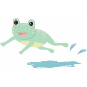 April Showers- Frog Doodle