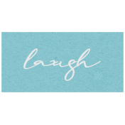 April Showers- Laugh Word Art