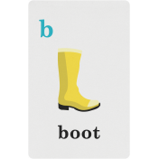 April Showers – Boot Spring Card