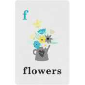 April Showers – Flowers Spring Card 