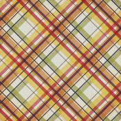 Chills & Thrills Mini Autumn Plaid Paper