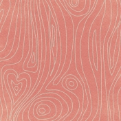 Rustic Charm- Pink Wood Grain Paper