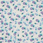 Winter Arabesque- Floral Paper