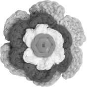 Crochet Flower Template 003