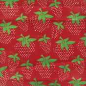 Strawberry Fields- Large Strawberry Paper