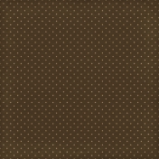 Strawberry Fields- Dark Brown Dots Paper
