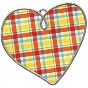 Strawberry Fields- Heart Doodle Charm 02