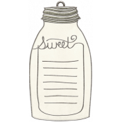 Strawberry Fields- Jar Doodle Charm 02