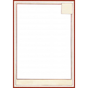 Strawberry Fields- Paper Frame 1