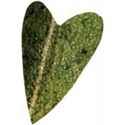 Falling For You- Green Leaf Heart 2