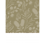 Australian Flora 3x4 Pocket Title Card Olive