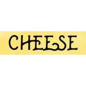 Cheese Word Strip