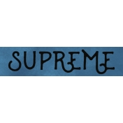 Supreme Word Strip