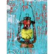 Camping 3x4 Card Lamp