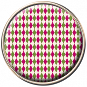 Spring Fresh Brad 02- Argyle- Shiny Pale Gold Border