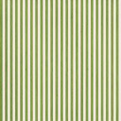 Spring Fresh Striped Paper 02- Green