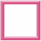Spring Fresh Square Frame 02- Pink