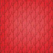 Mexican Spice Cactus Embossed Paper 01- Red