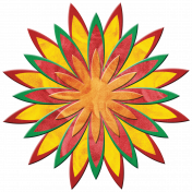 Mexican Spice Fiesta Flower 03- No Brad