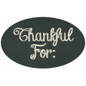 Thankful Harvest Chalkboard Label 3