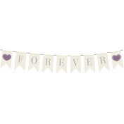 Country Wedding Forever Bunting 