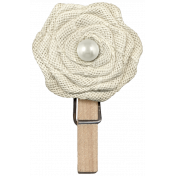 Country Wedding Flower Clothes Pin