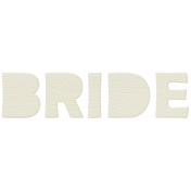 Shabby Wedding- Wooden Bride