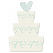 Shabby Wedding- Cake