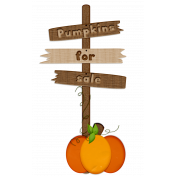 Pumpkin Patch Pumpkins For Sale Sign