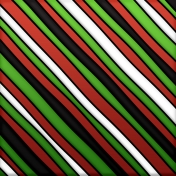 Christmas Stripes Paper
