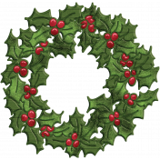 Home For The Holidays- Wreath Element
