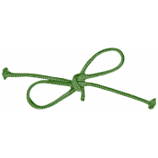 Back To School- Green Bow Element