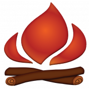 Awesome Autumn- Bonfire Element