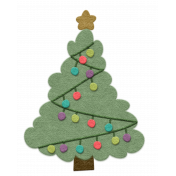 Felt Christmas Tree Element