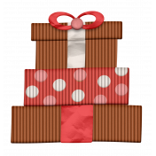 Christmas Gift Stack Element 3