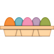 Easter- Easter Egg Carton Element