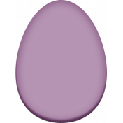 Easter- Purple Easter Egg