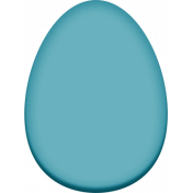 Easter- Blue Easter Egg