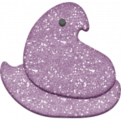 Easter- Marshmallow Chick Purple