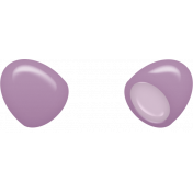 Easter- Plastic Egg Element Purple