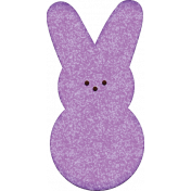 Easter- Purple Peep Bunny