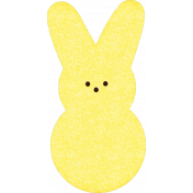 Easter- Yellow Peep Bunny