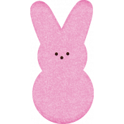 Easter- Pink Peep Bunny