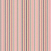 Gentle Blooms- Multi-Colored Striped Paper