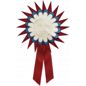 Robbie's Rockin Red- Star Rosette